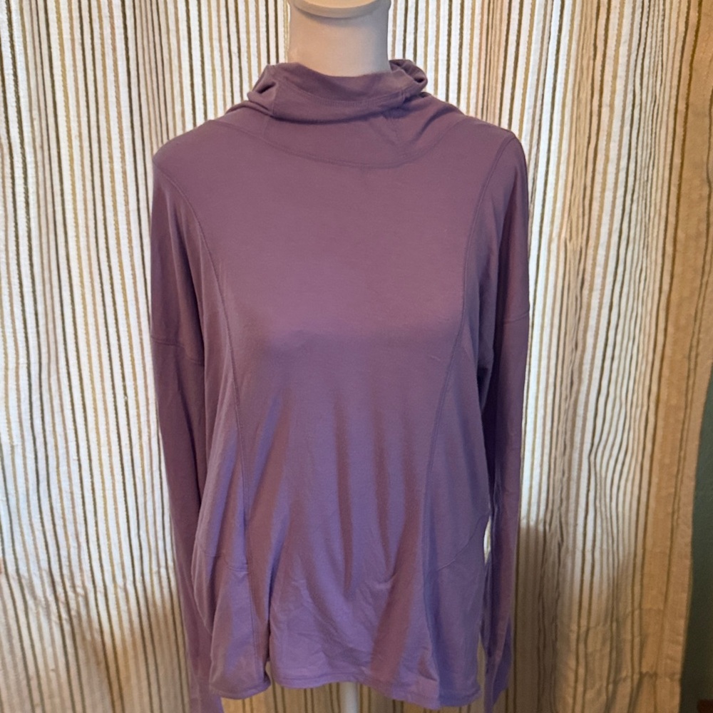 90 Degree By Reflex Lavender Long Sleeve Top